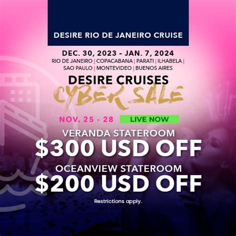 desire rio de janeiro cruise|desire cruises packages.